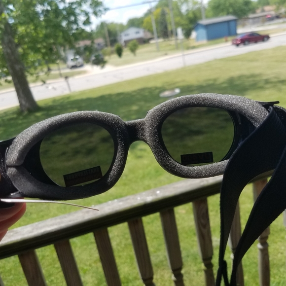 2000 Venezuela bolivar currency Motorcycle Goggles Burning Man Cycling Men Nomad - Picture 7 of 13